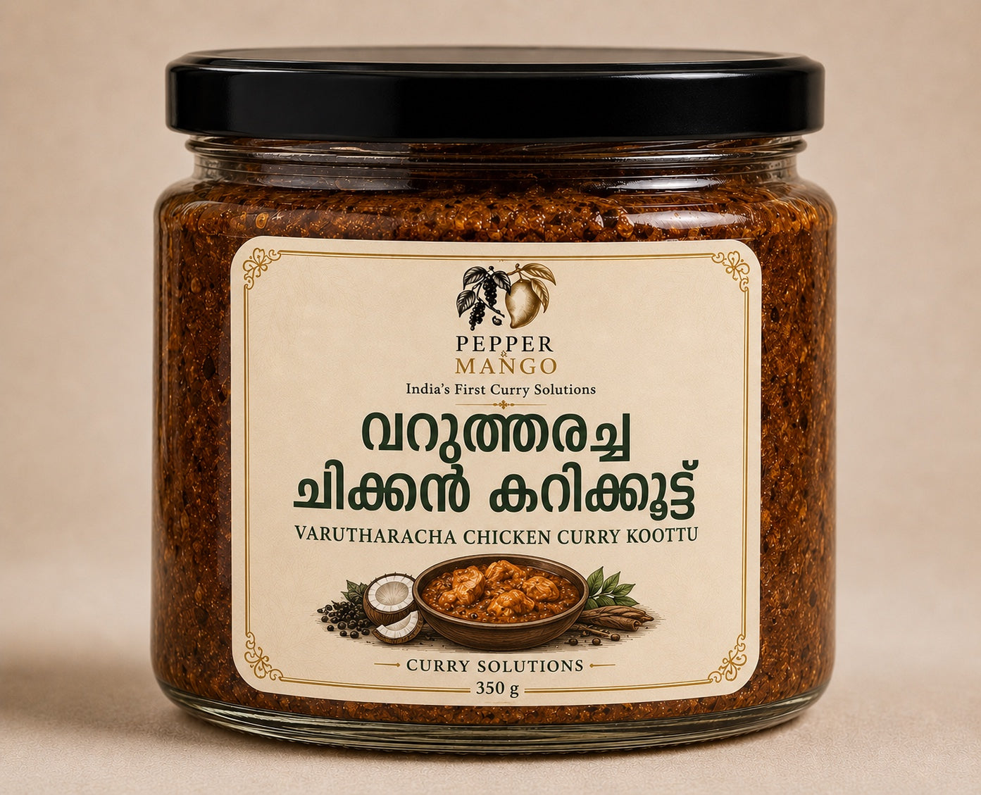 Varutharacha Chicken Curry Koottu