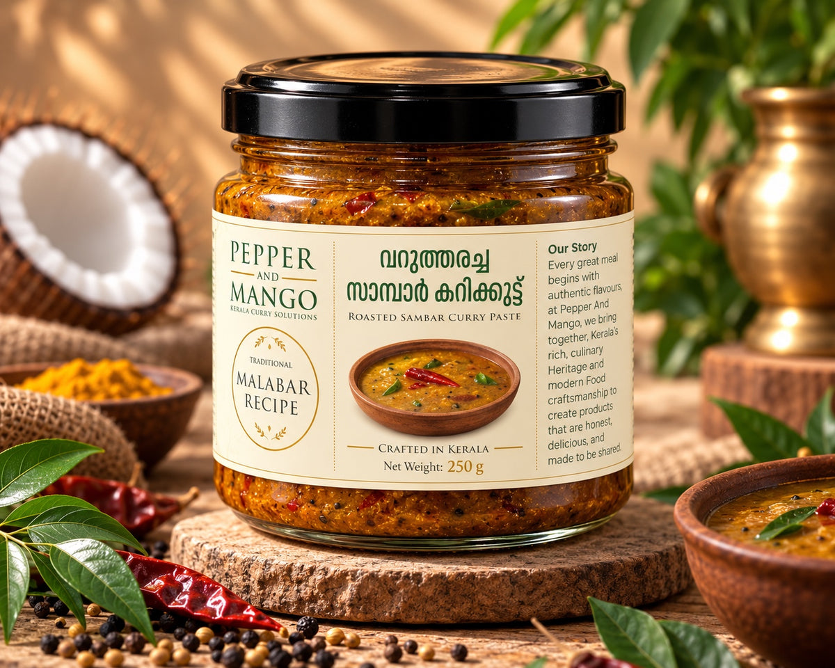 Varutharacha Sambar Curry Blend